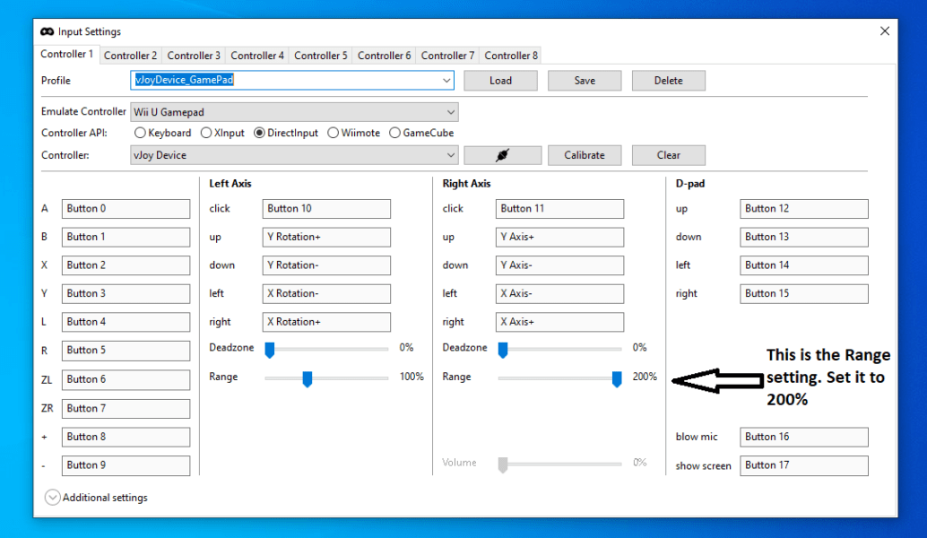 how to use pro controller on cemu